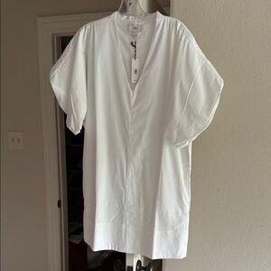 Banana Republic White Mini Dress
